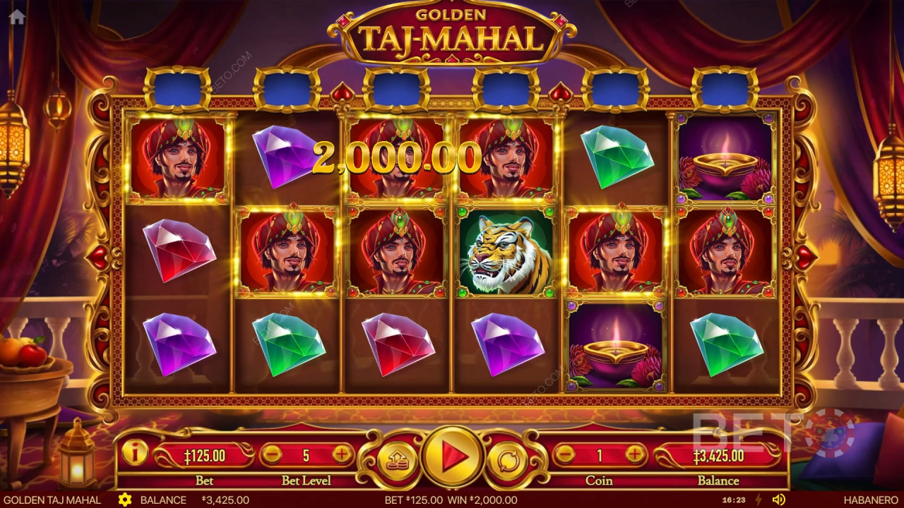 Golden Taj Mahal Review by BETO Pokies