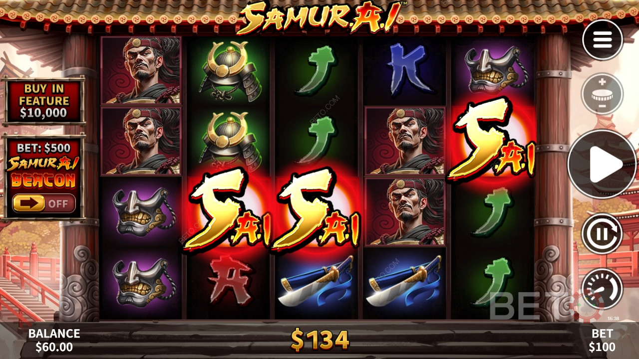 Samur.A.I Review by BETO Pokies