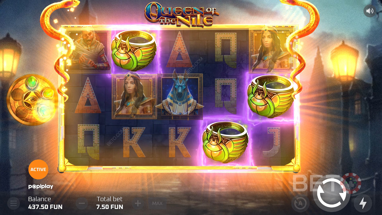 Queen of the Nile Review by BETO Pokies
