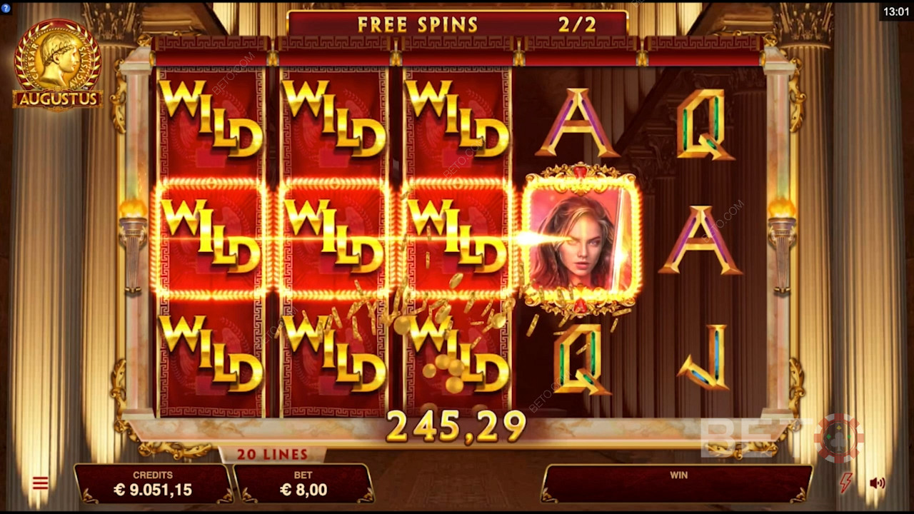 Stacked Wild bonanza in Augustus