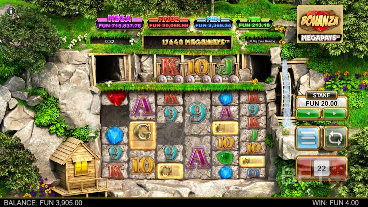 Unearth hidden gems and score massive Jackpots in the new Bonanza pokie
