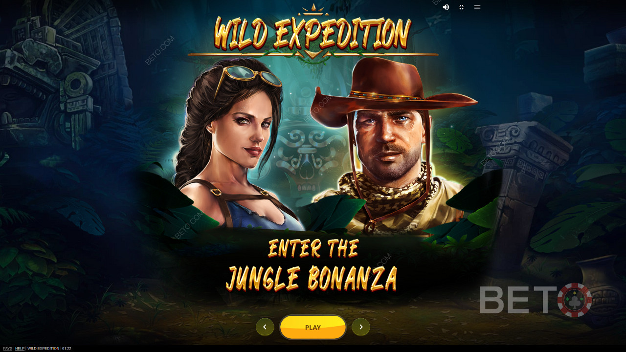 Join Nic and Shazza on their next ripper adventure in the Wild Expedition pokie