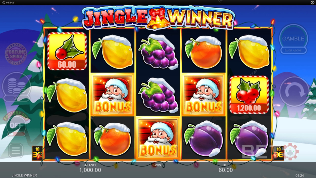 Jingle Winner Review by BETO Pokies