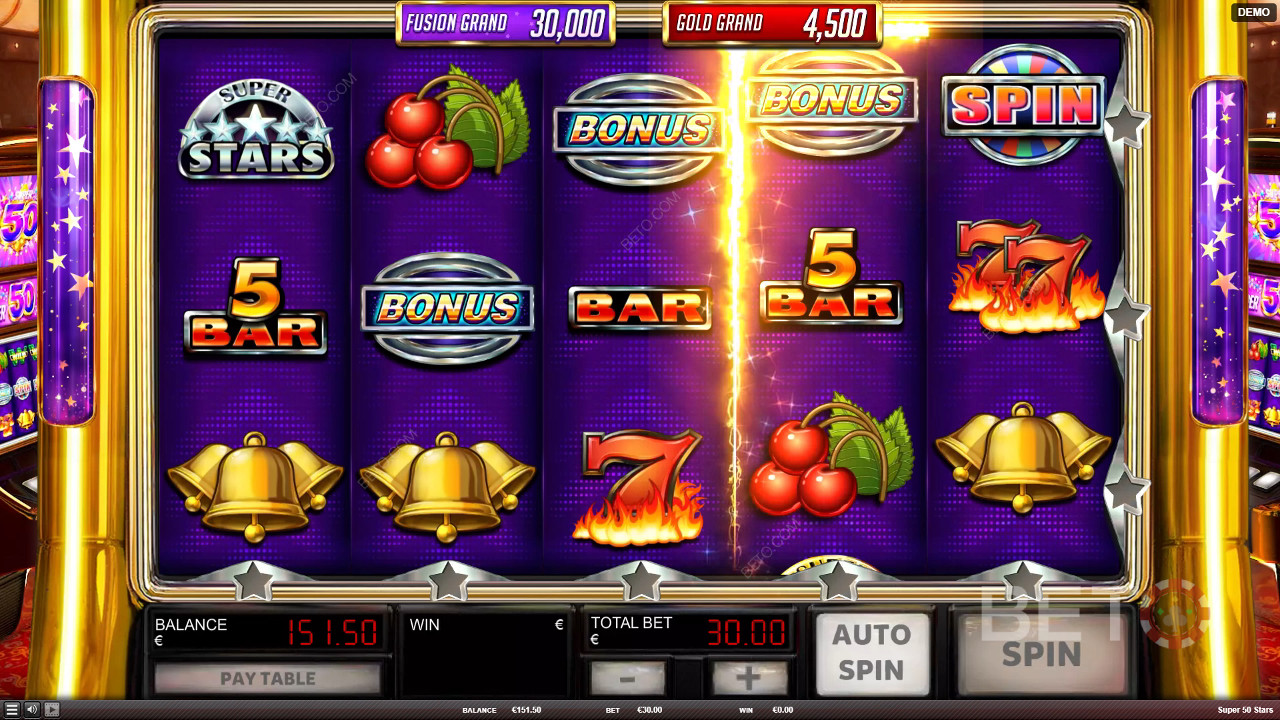 Super 50 Stars Review by BETO Pokies