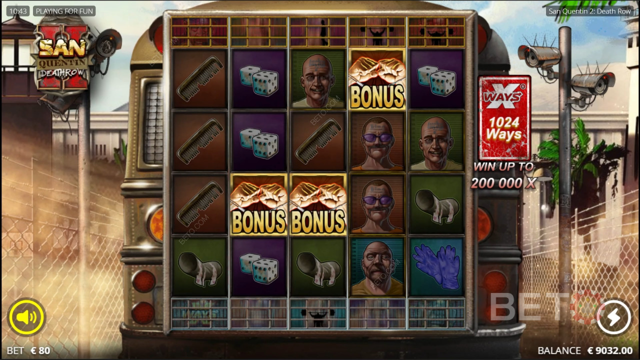 San Quentin 2 Review by BETO Pokies