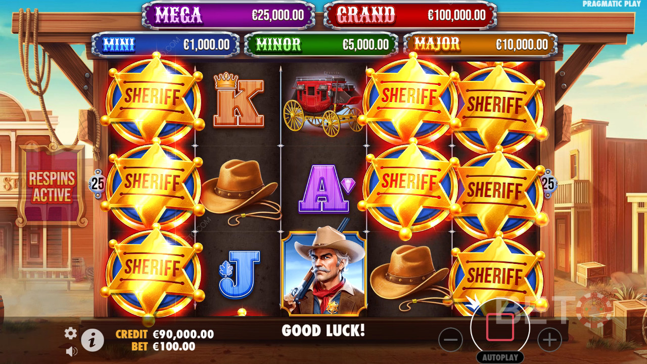 Badge Blitz Review by BETO Pokies