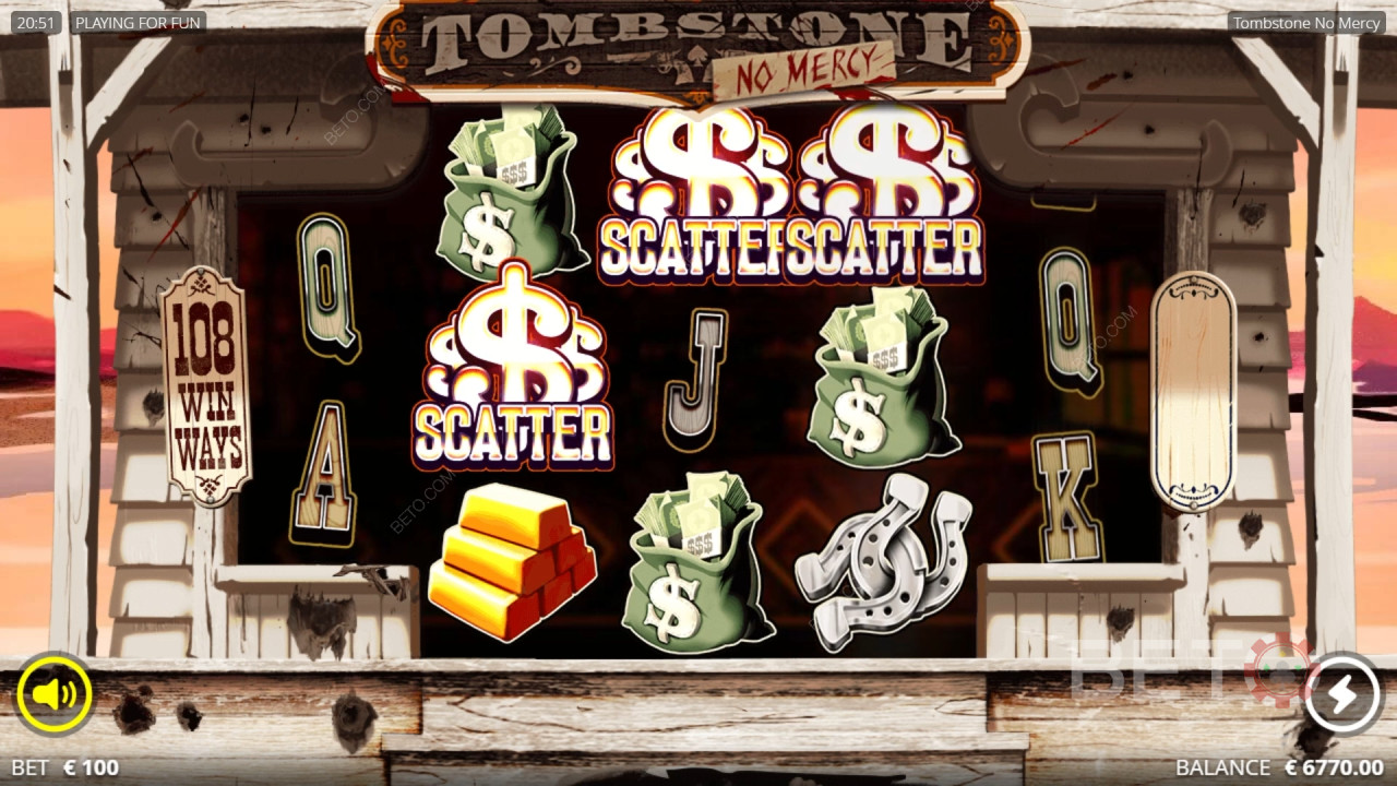Tombstone No Mercy Review by BETO Pokies