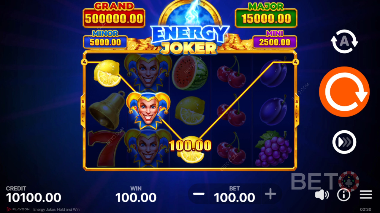 How to Play Energy Joker by Playson
