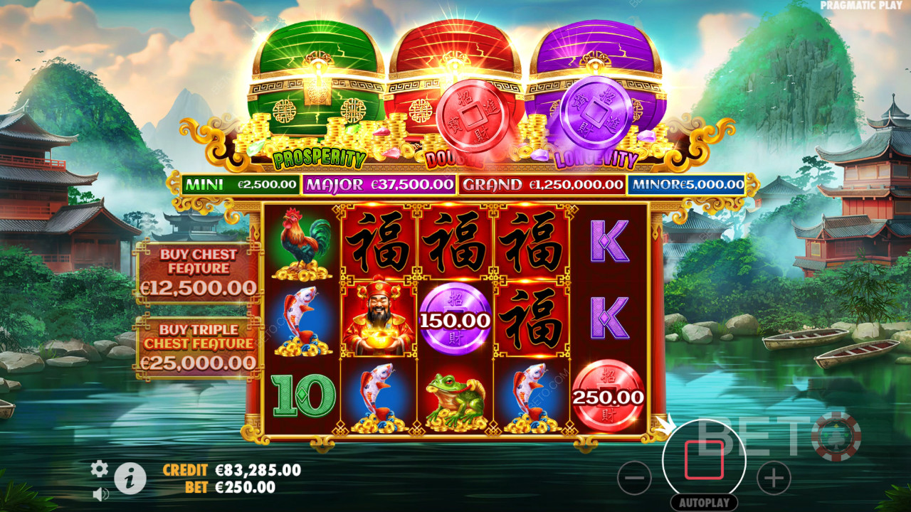 Chests of Cai Shen Review by BETO Pokies