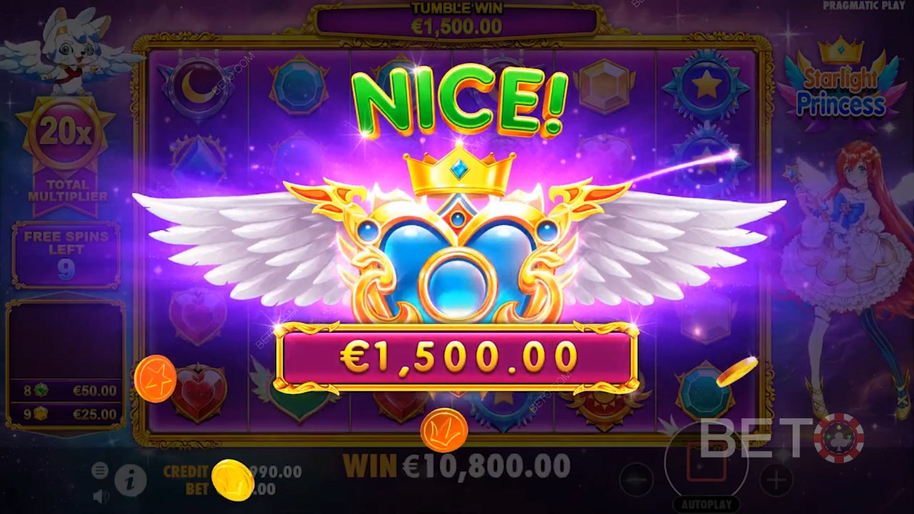 Spin for a shot at adorable & thrilling rewards up to 5,000x your bet