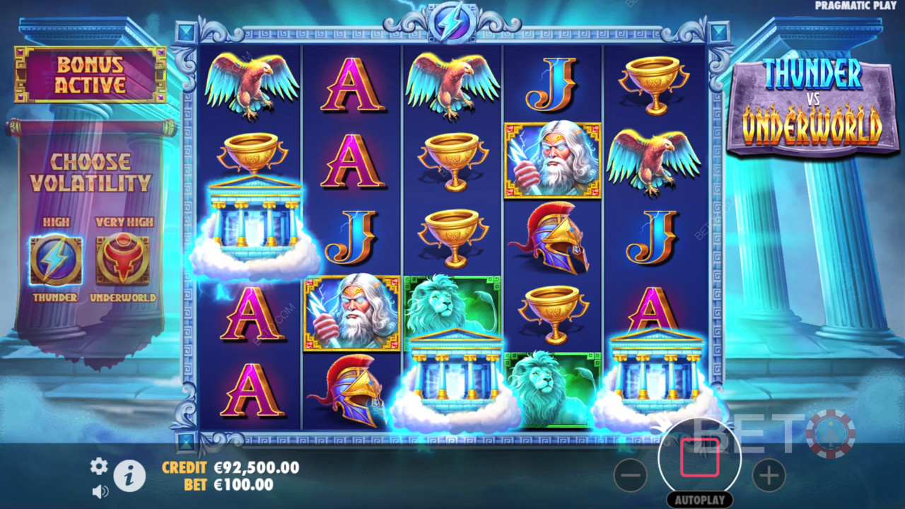 Thunder vs Underworld: BETO Pokies Review