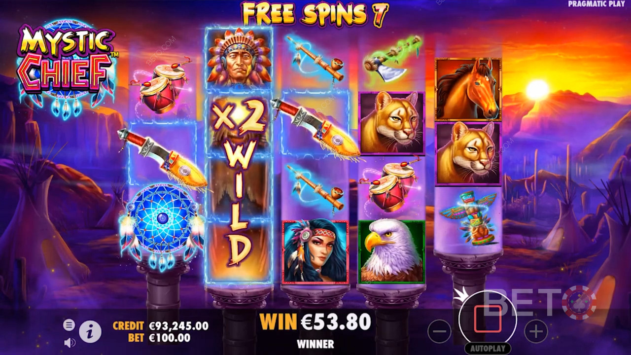 Heaps of action on Mystic Chief