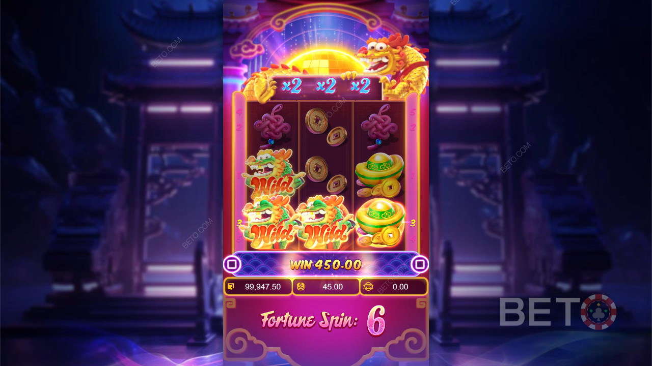 Score Big in Fortune Dragon: 2,500x Wins Await!
