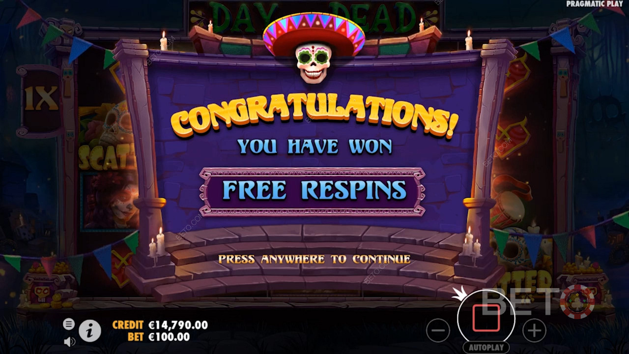 Score Free Respins with the Roaming Wild Feature