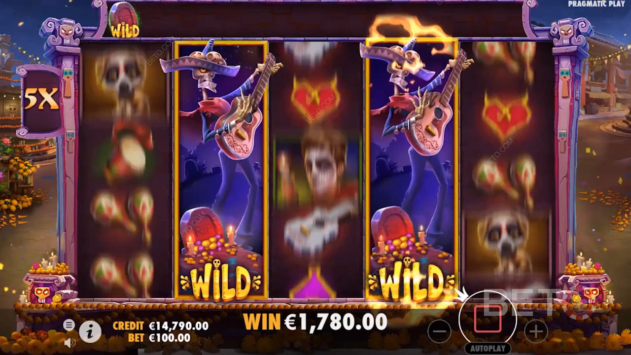 The Free Respins keep rolling while Expanding Wilds grace the reels