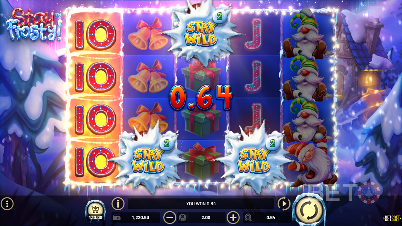 Frosty fun with festive symbols in Stay Frosty!