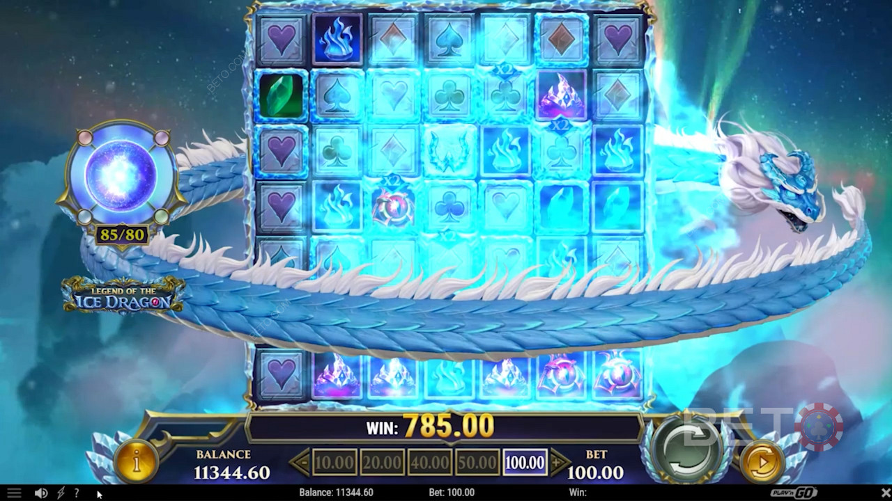 Unleash the Frosty Fury: Nab 80 Winning Symbols in Legend of the Ice Dragon Pokie