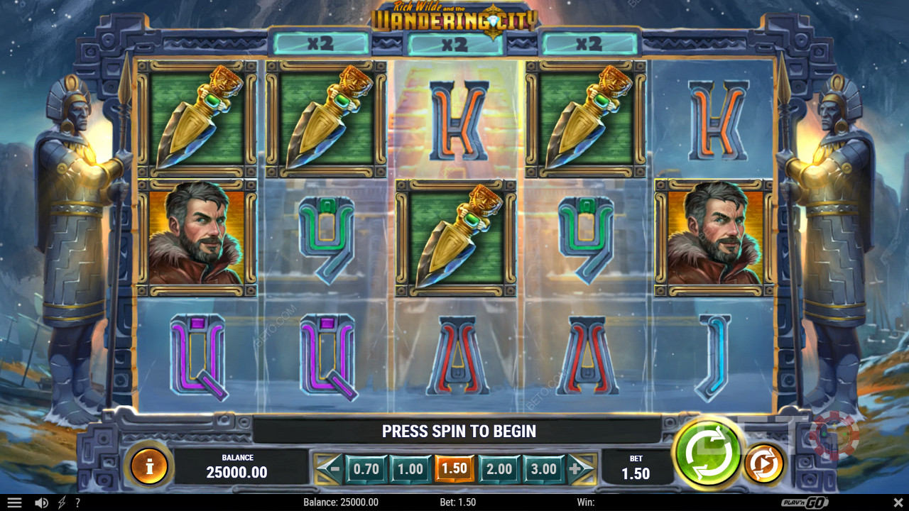 Unearth riches on your outback quest in the latest Rich Wilde pokie game