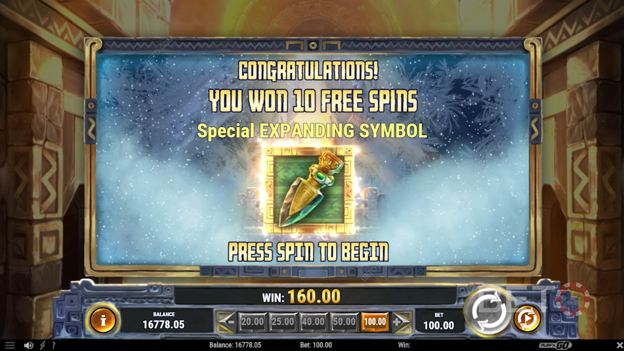 With up to 5 re-triggers, punters can score up to 6 Free Spins in the Free Spins mode