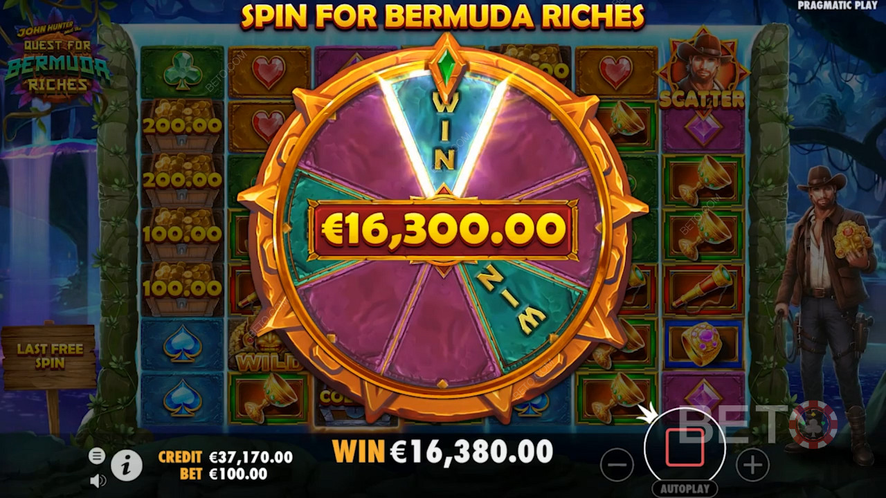 Spin the reels and score the jackpot in the Free Spins