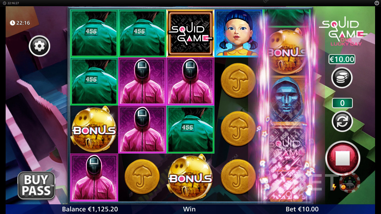 Squid Game - One Lucky Day Review by BETO Pokies