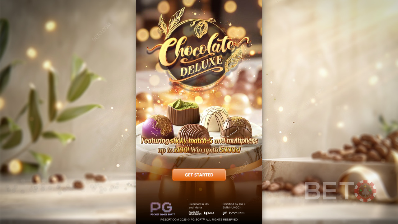 Score 5,000x Your Wager in the Chocolate Deluxe Pokie!