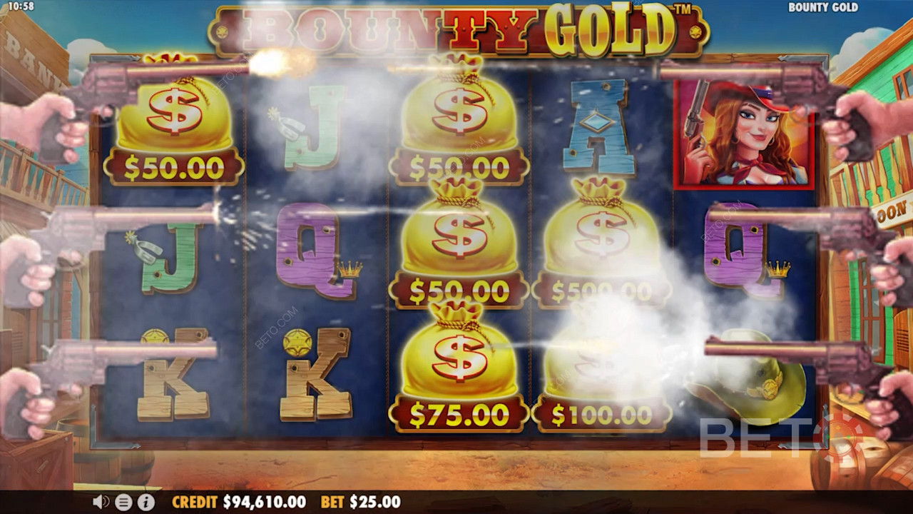 Cash-rich icons in Bounty Gold