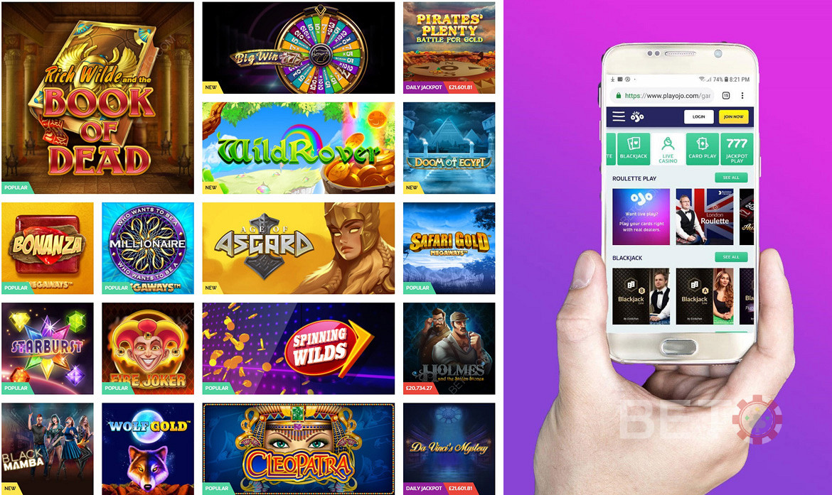 PlayOJO pokies paradise: spins and games