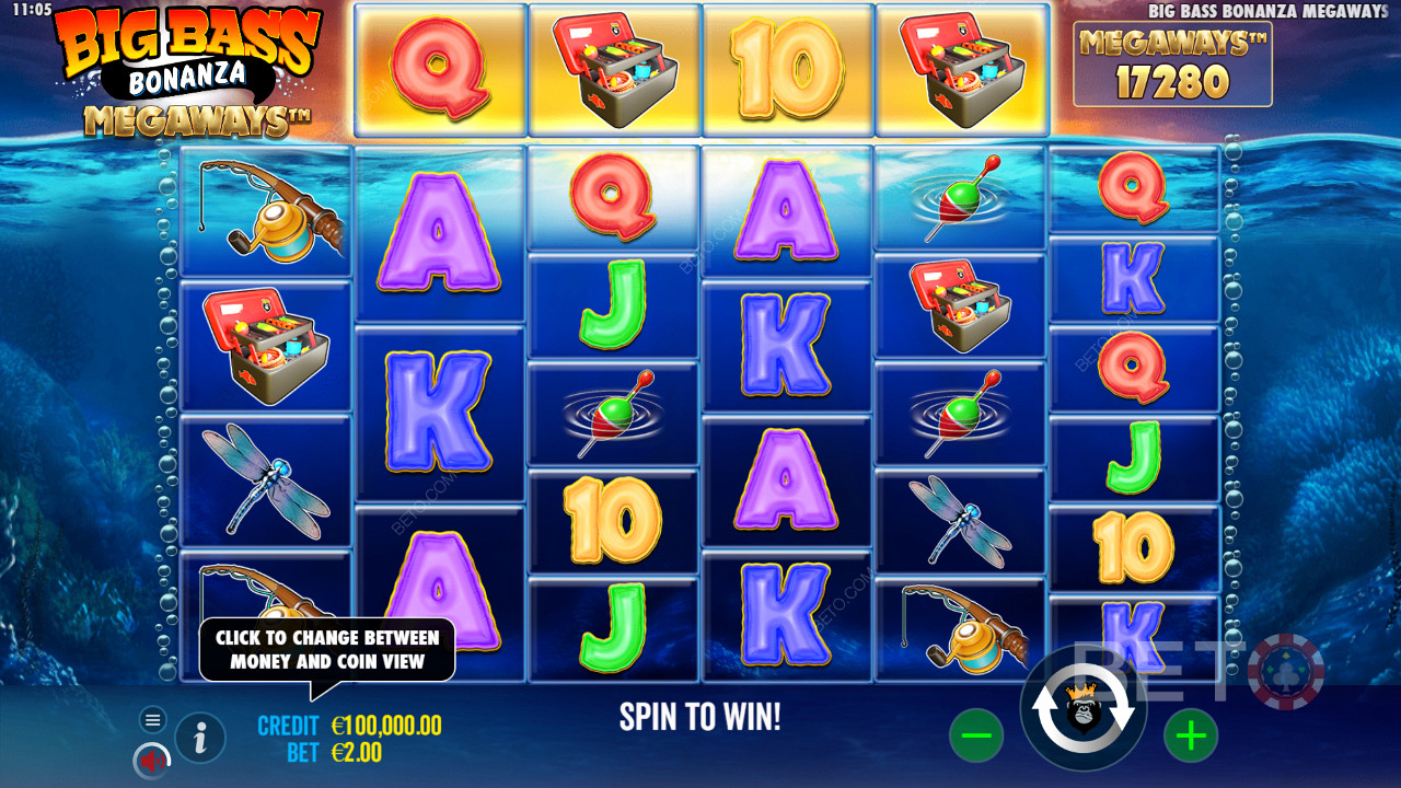 Reel in massive wins with 46,656 ways to score