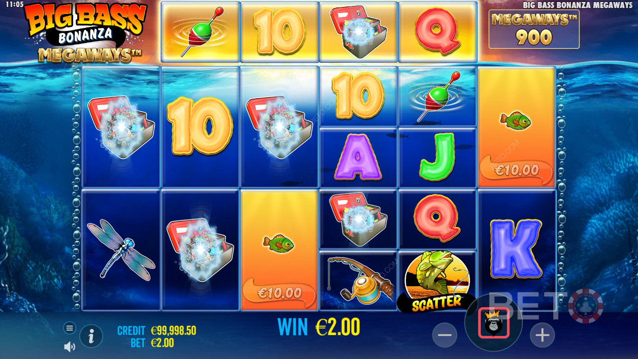 Reel in Ripper Wins with Megaways and Tumbles in this Fishy Pokie