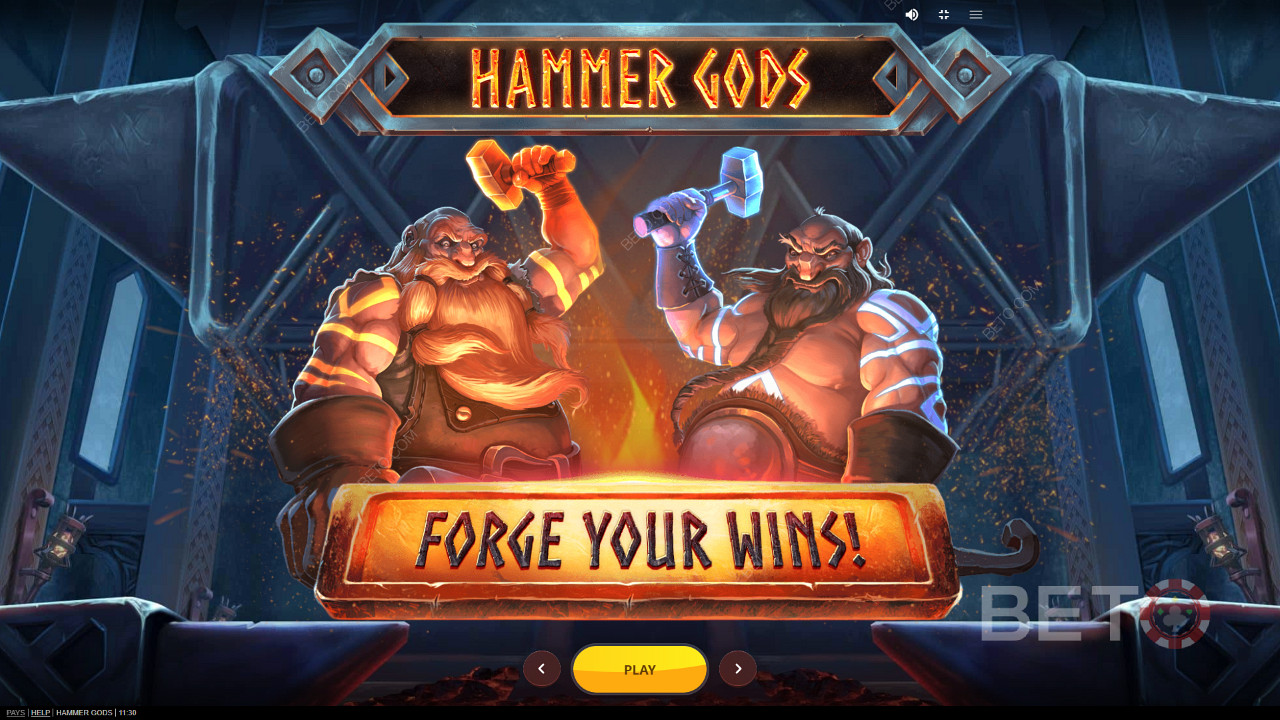 Forge your fortune with Aussie-style hammer-wielding gods