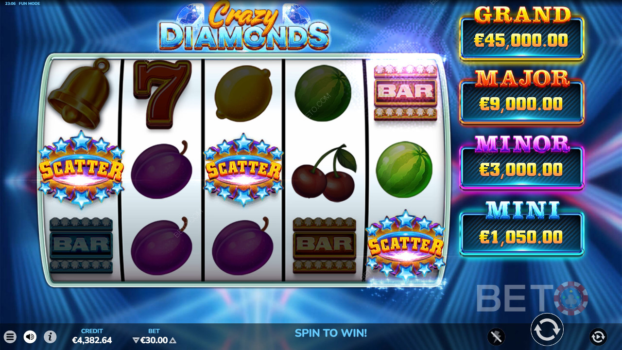 Crazy Diamonds Review by BETO Pokies