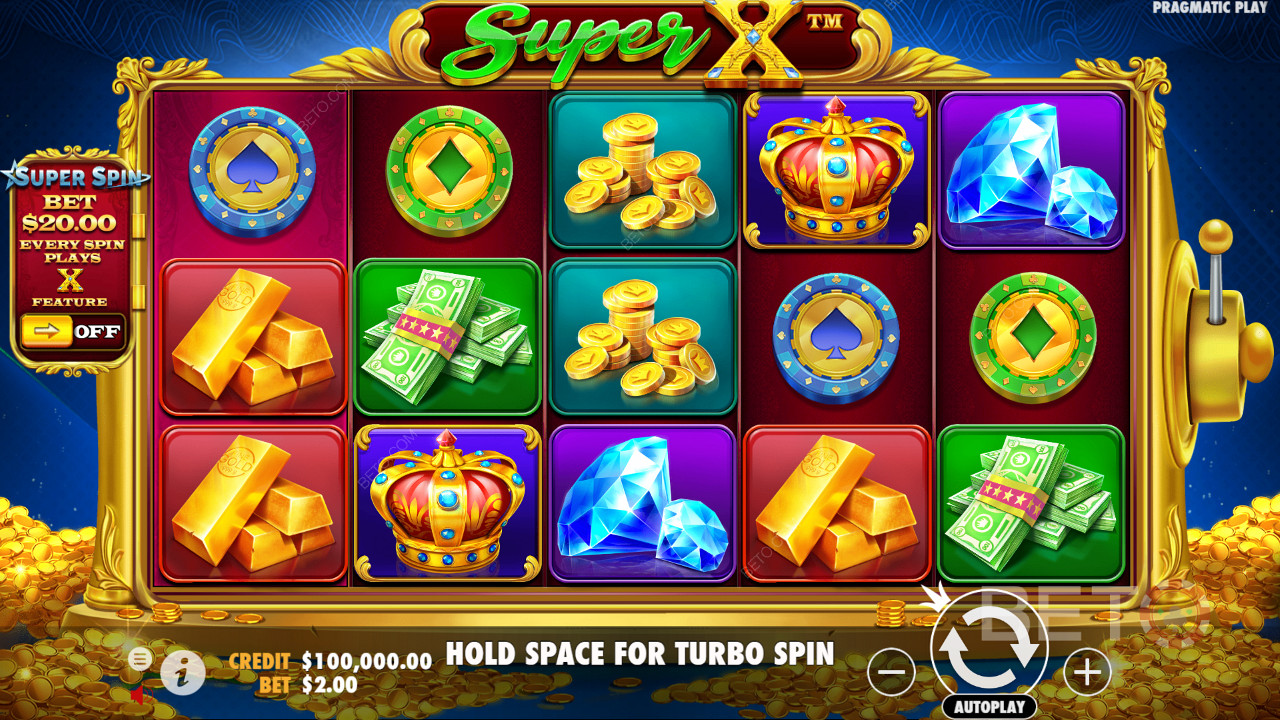 Stacks of gold fill the reels in this ripper pokie