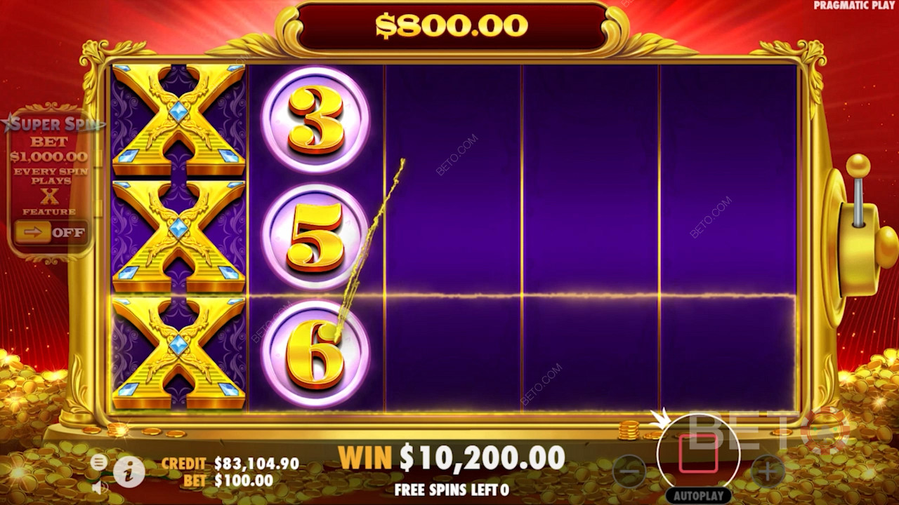 Snag the ripper bonus in Super X