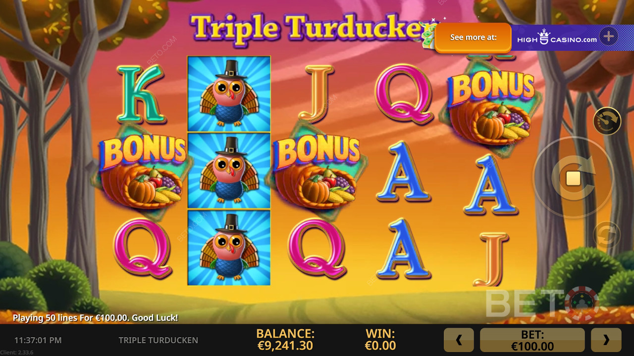 Triple Turducken Review by BETO Pokies
