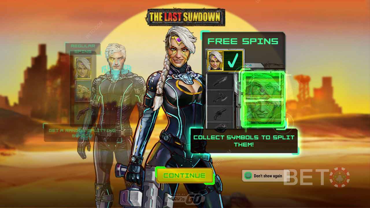 Rack up symbols in the bonus to unlock multiple Splitting Symbols