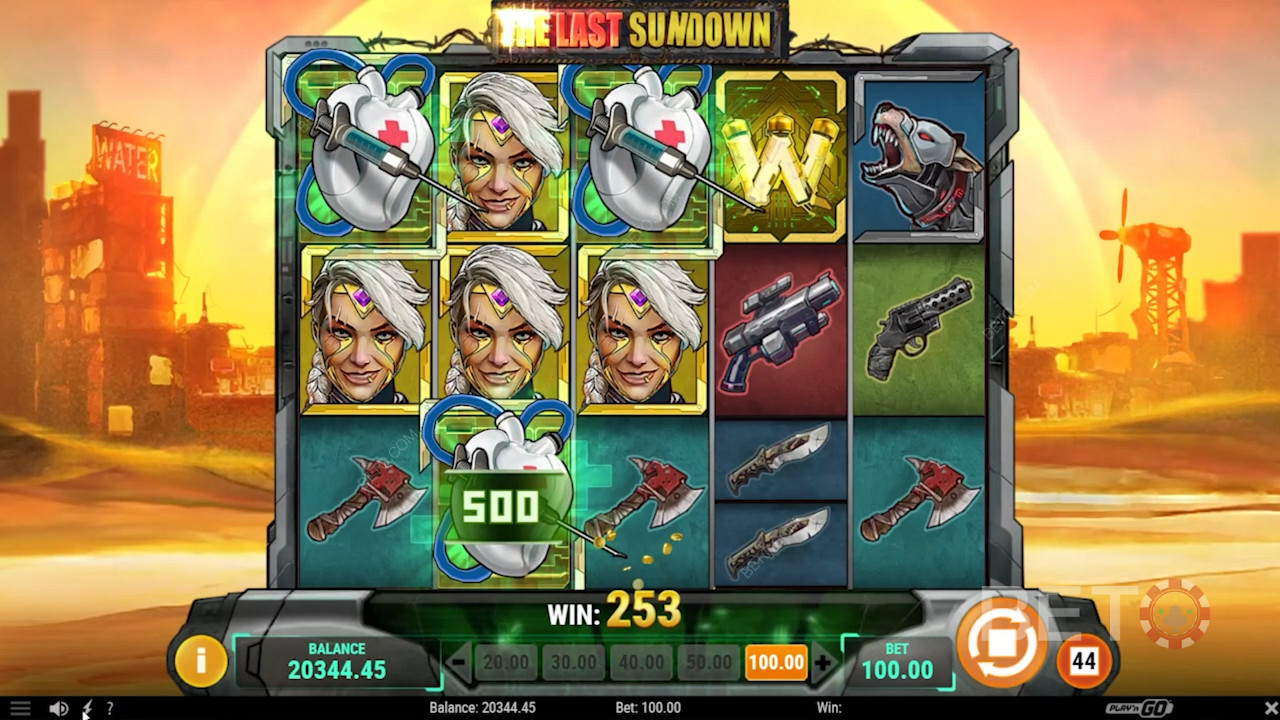 Score ripper rewards up to 36,000x your stake from 7,776 winning combos