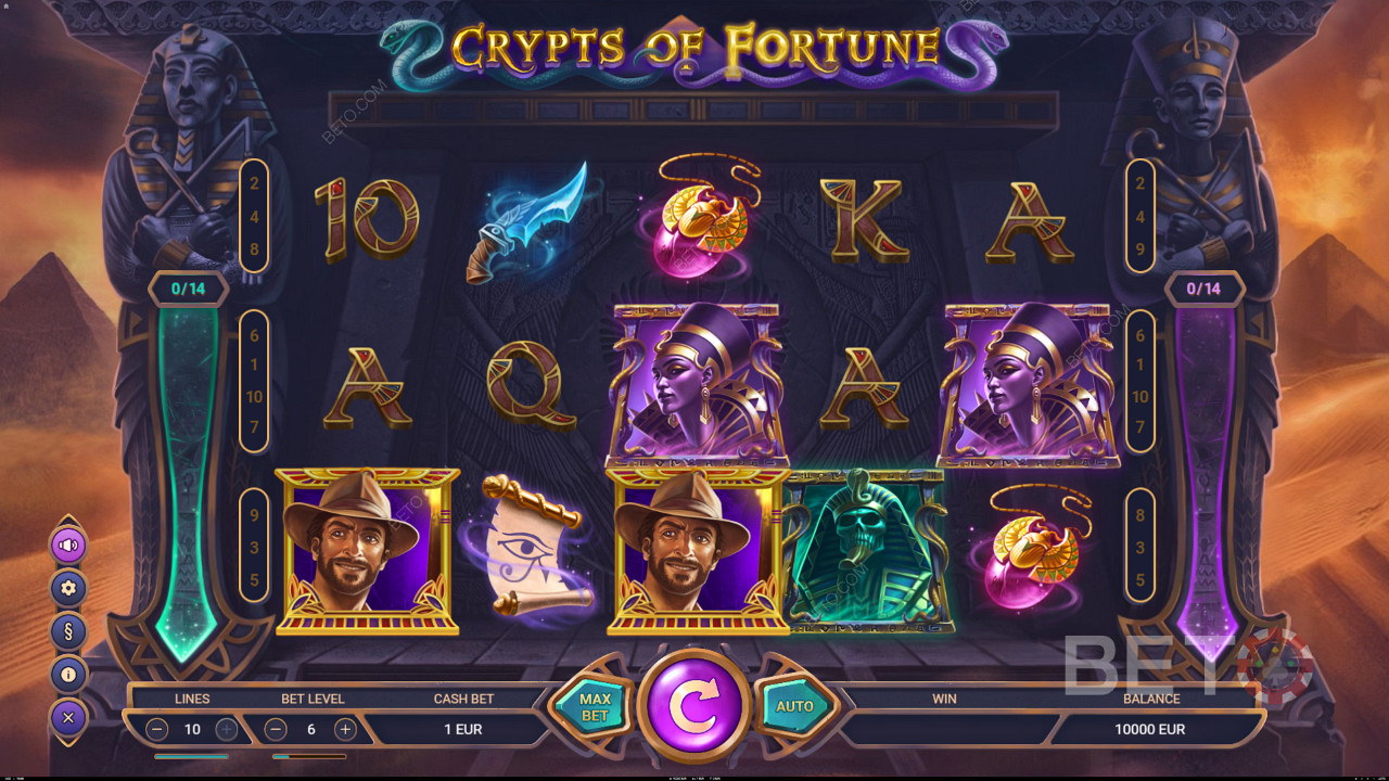 Snag the Scatters for Free Spins in Crypts of Fortune pokie machine