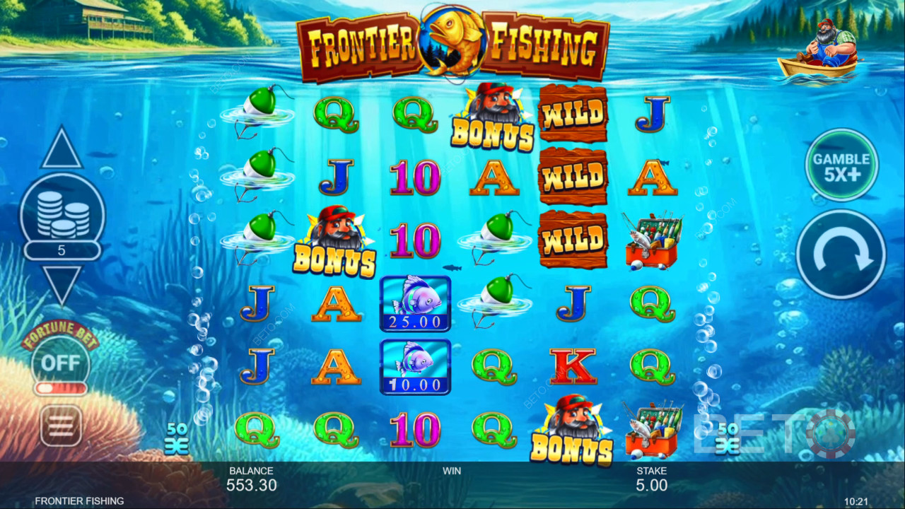 Frontier Fishing: BETO Pokies
