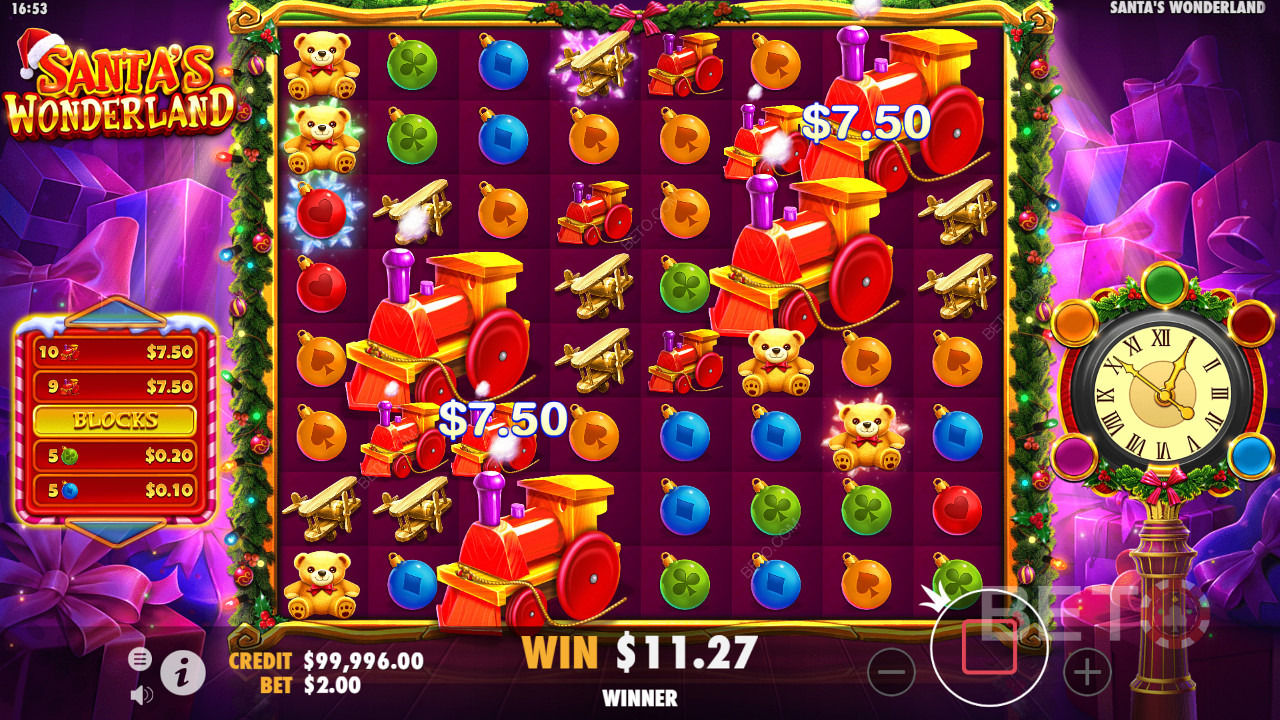 Gear up for a ripper Christmas and bonus spins in the fresh Santa