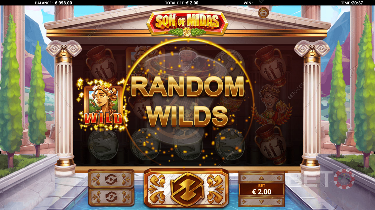 Score random Wilds in Son of Midas
