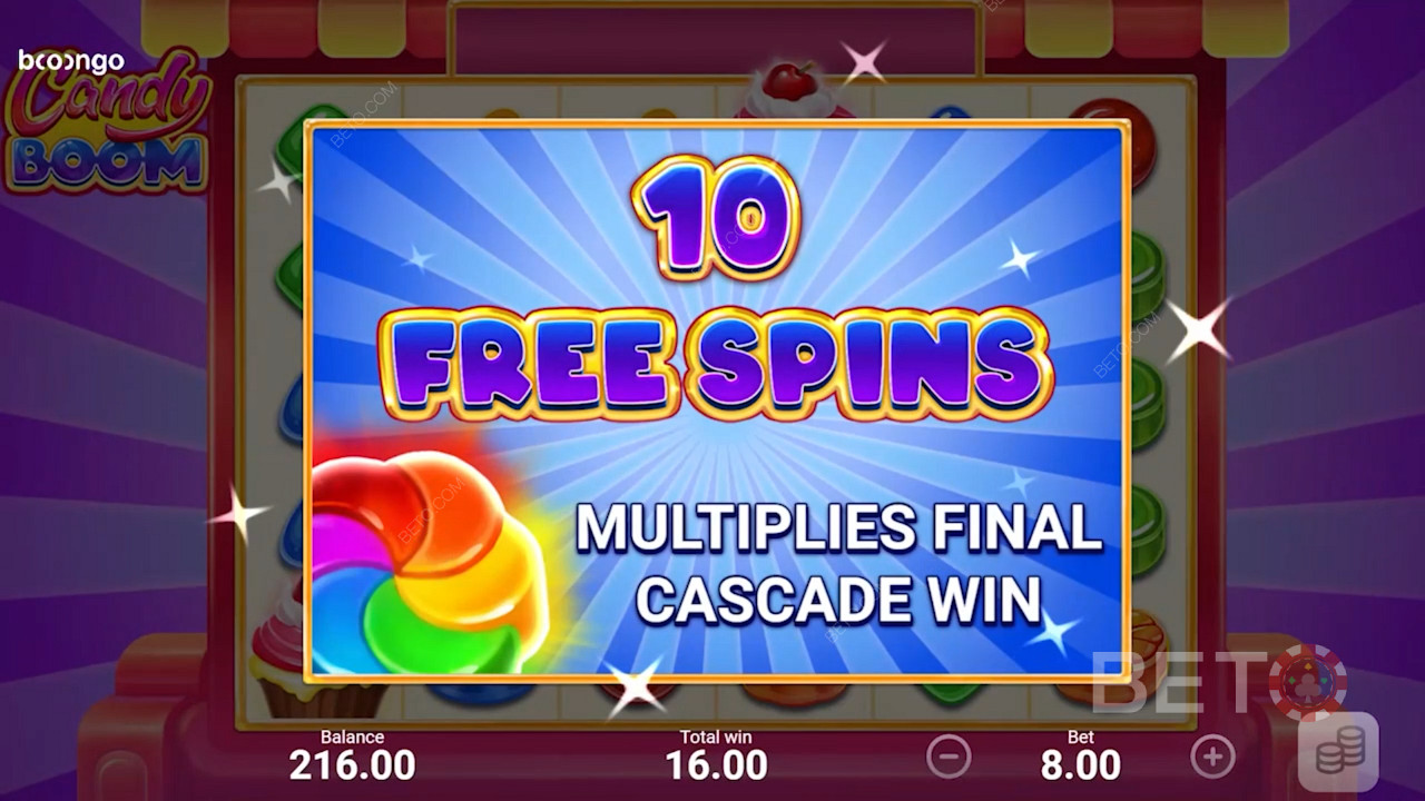 Score sweet Free Spins in Candy Boom pokies