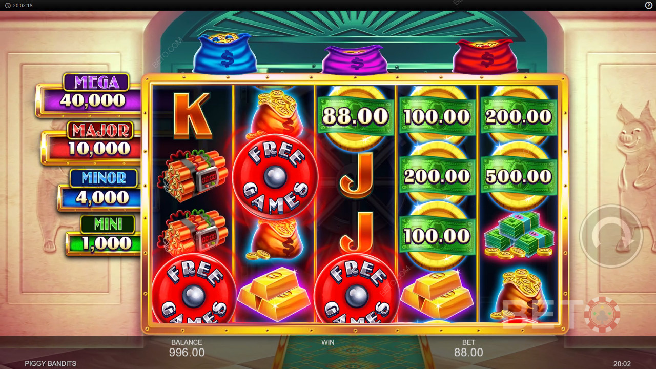 Piggy Bandits Review by BETO Pokies