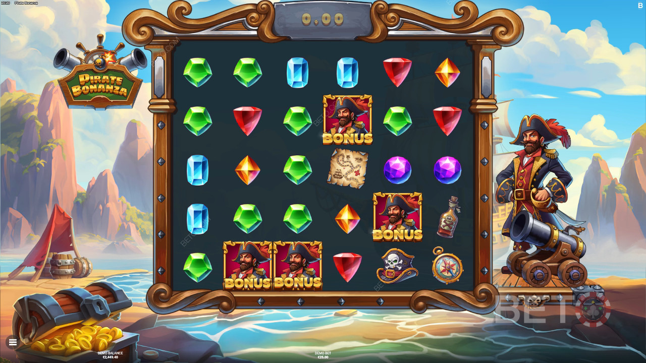 Pirate Bonanza Review by BETO Pokies
