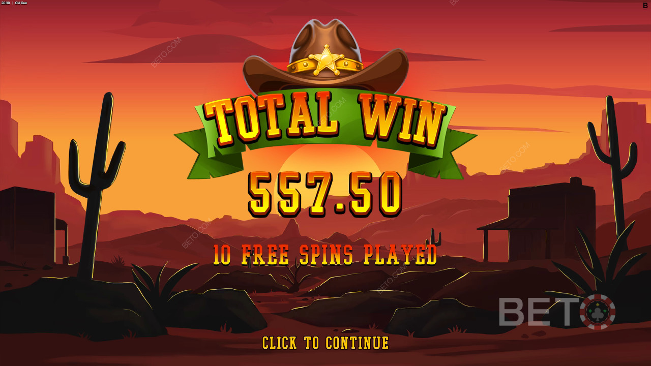 Score Big with Old Gun: 12,500x Your Wager!