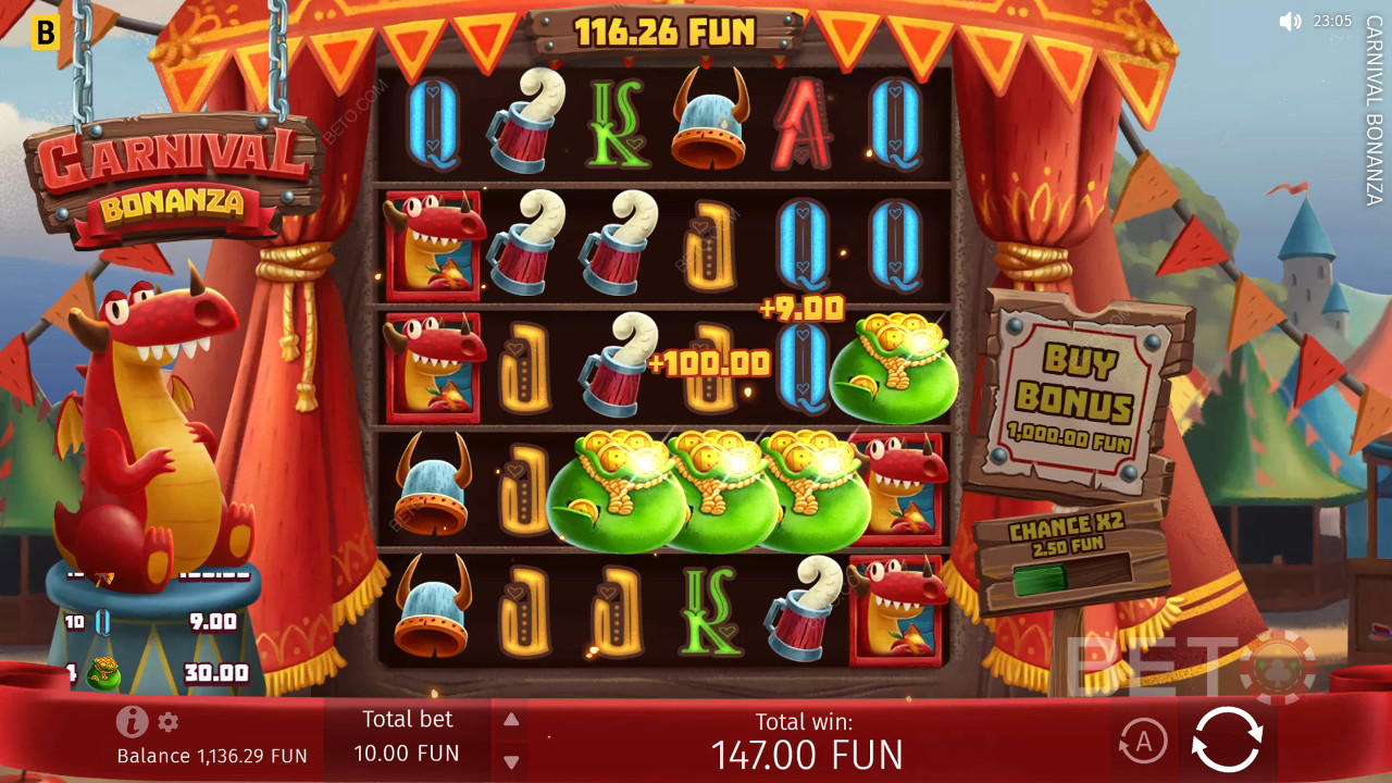 Carnival Bonanza: BETO Pokies