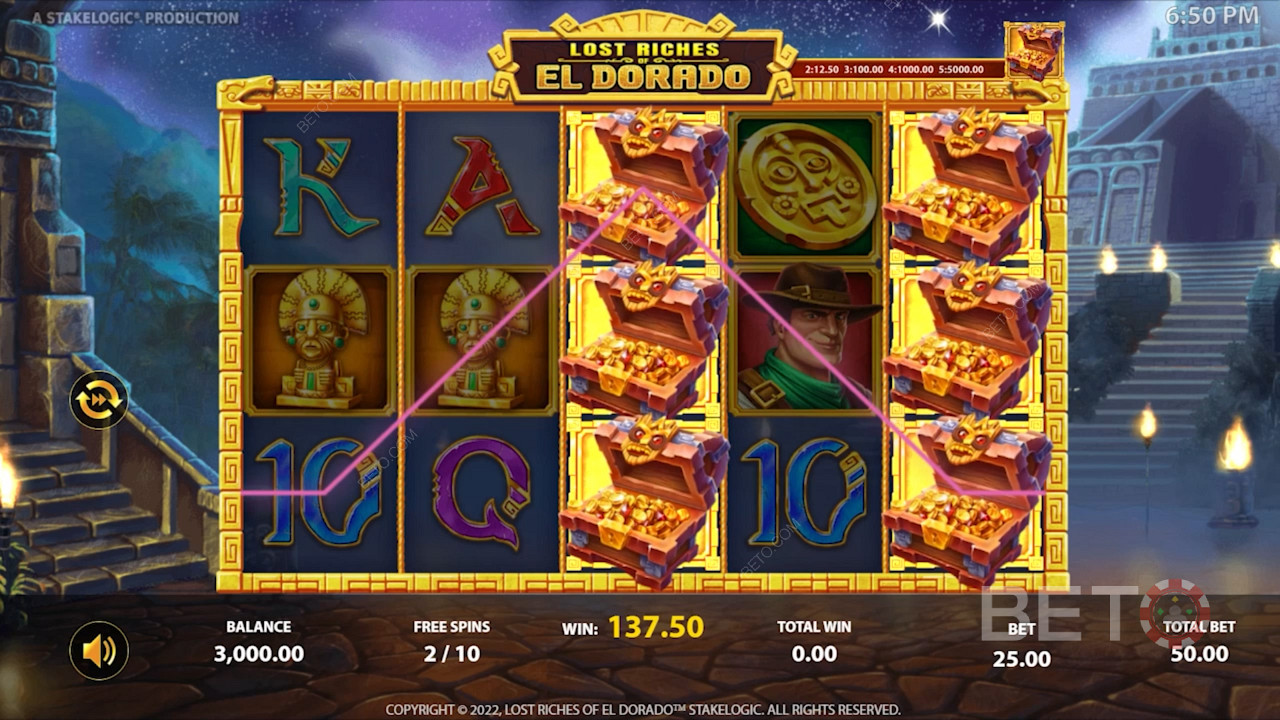 Treasure troves in the Lost Riches of El Dorado