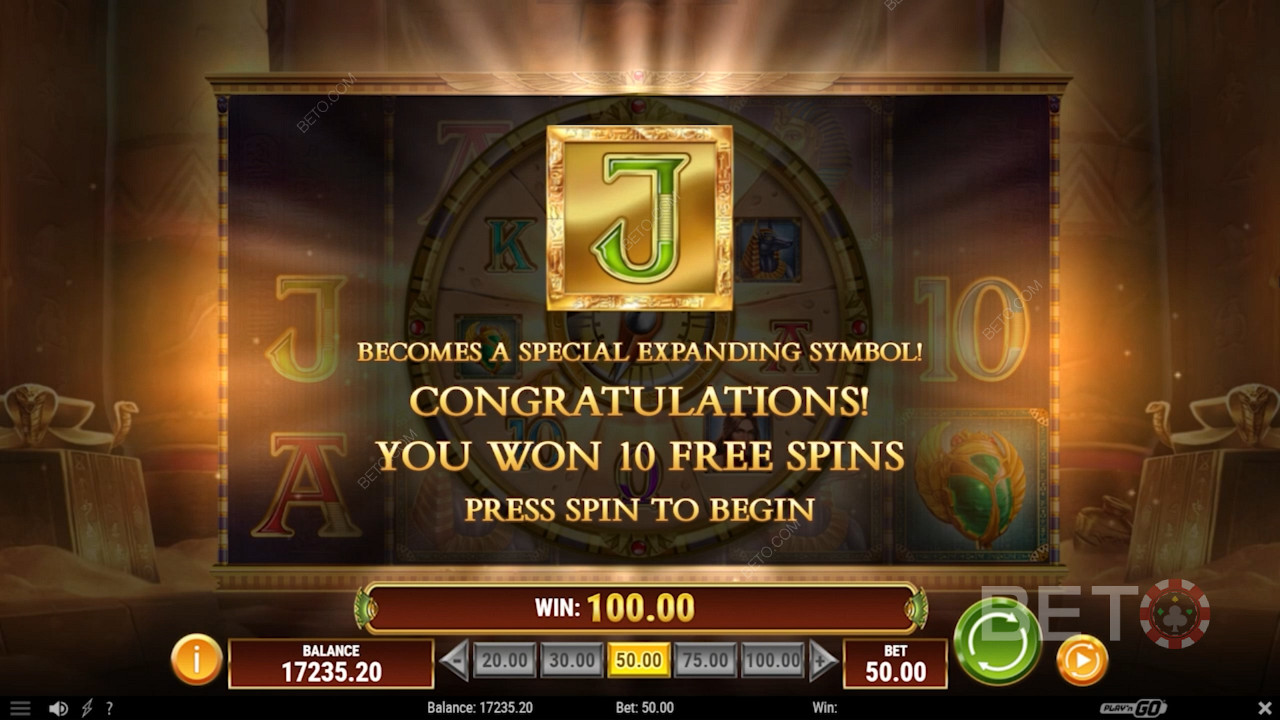 Bonus Spins with Special Expanding Symbols offer Max Win of 5,000x your wager