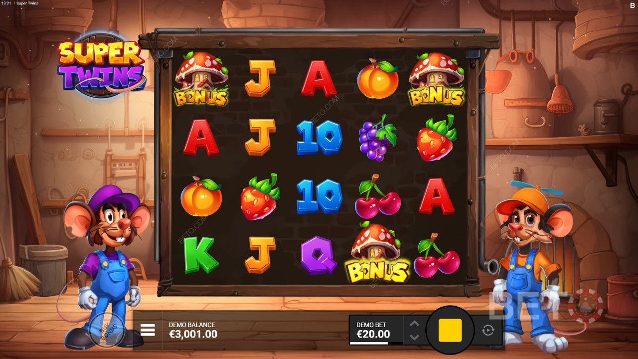 Super Twins Review by BETO Pokies