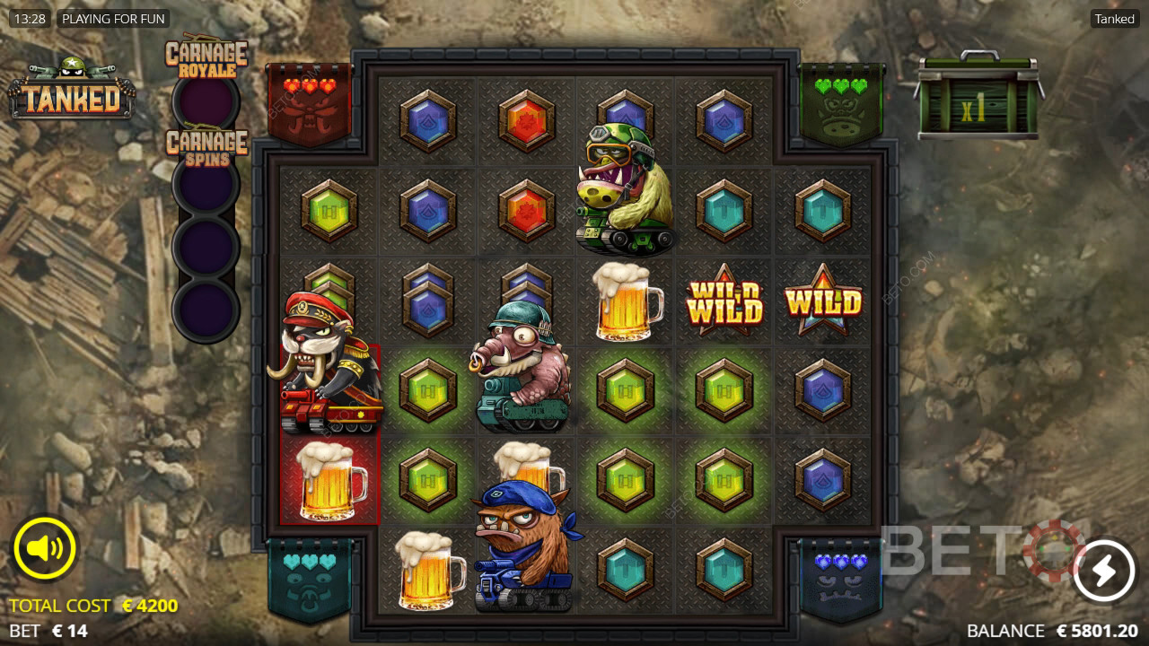 Tanked Review by BETO Pokies